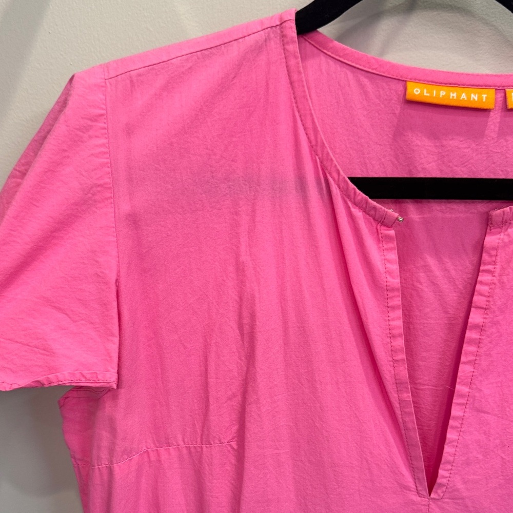 Oliphant Fuchsia Tiered Maxi Dress - Picture 2 of 3